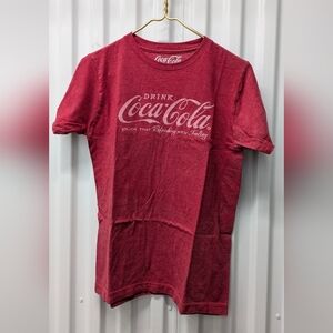 Coca Cola Burgundy Short Sleeve Tee